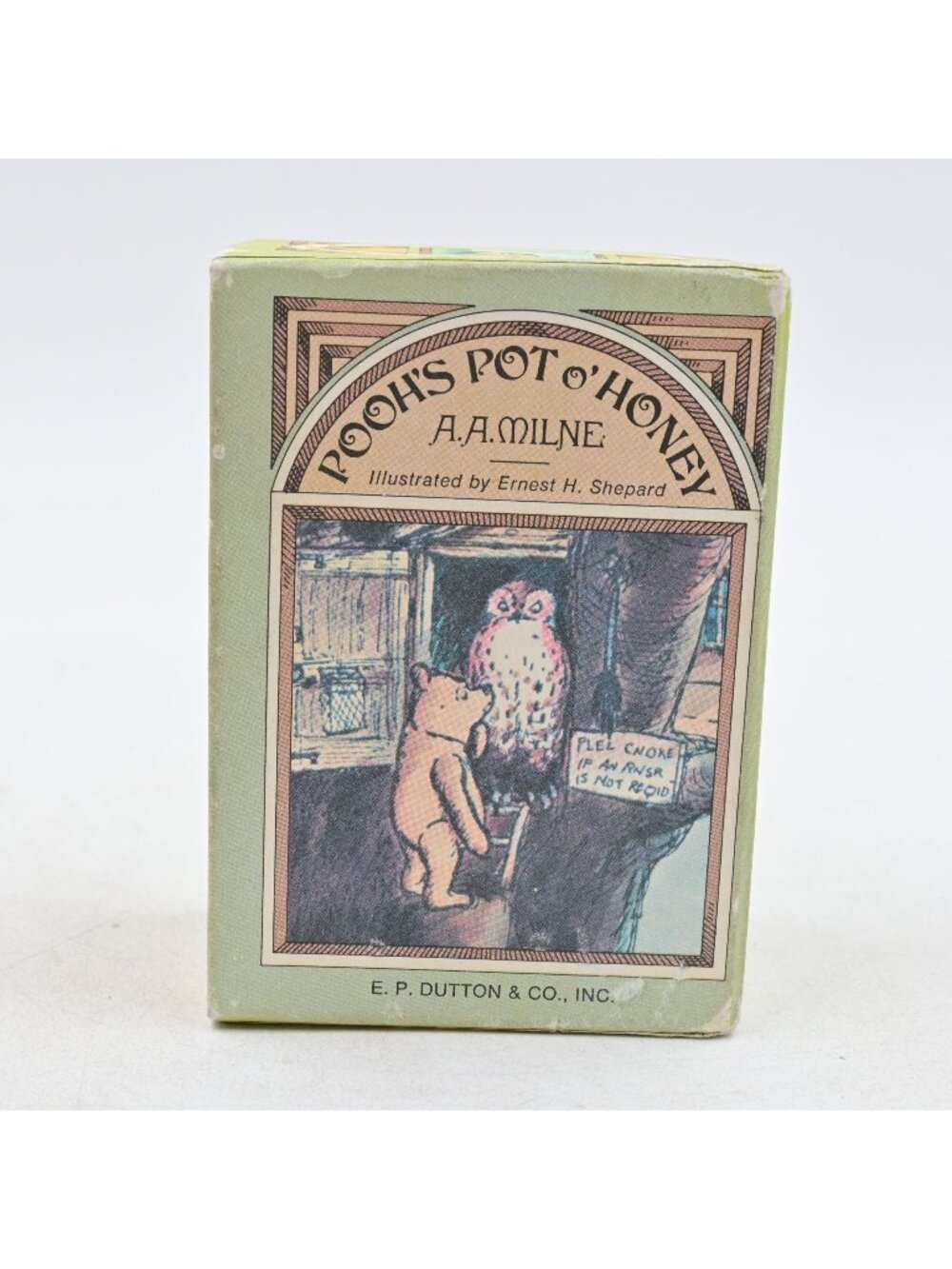Disney Winnie the Pooh's Pot o Honey 4 Mini Book Box Set AA Milne Vintage 1968